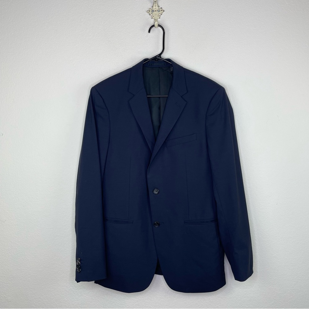 Theory Men's Wellar HC New Tailor Suit Jacket in Navy size 40R - Picture 2 of 9